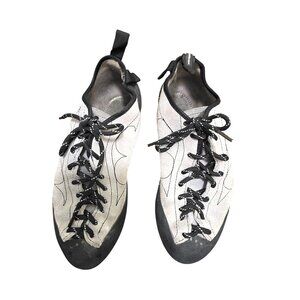 Mad Rock Drifter Lace-Up Climbing Shoes Men's Size 7.5 Gray & Black Leather For